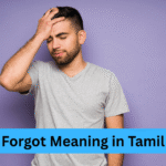 Forgot Meaning in Tamil